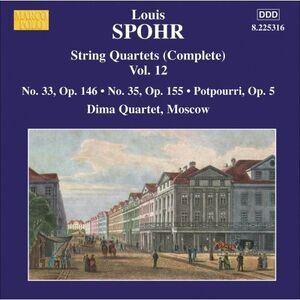 Dima Quartet - String Quartets 12 Nos. 33 & 35  CD